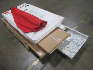 lot 422 image: WHOLESALE MIXED PALLET OF MISCELLANEOUS BUILDING MATERIALS AND MORE