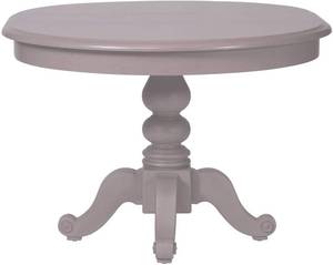 lot 447 image: Liberty Furniture Industries Summer House Pedestal Table (TOP ONLY), W42 x D54 x H30, Light Gray, 407-T4254.