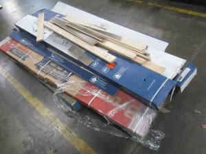 lot 470 image: WHOLESALE MIXED PALLET OF MISCELLANEOUS HARDWOOD FLOORING