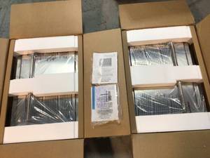 Lot of 2 33 in. Outdoor Kitchen Built-In Grill Cabinet Double Access Door by KitchenAid Customer Returns See Pictures
