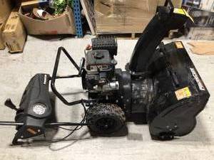 24 Powecare Snowblower For Parts or Repair See Pictures