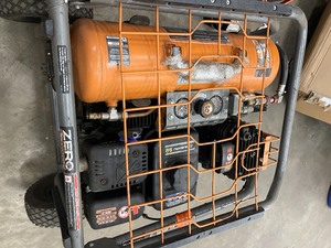 RIDGID 8 Gal. Gas-Powered Air Compressor Used need repair
