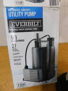 Everbilt 13 HP Automatic Utility Pump