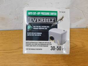 Everbilt 3050 Low Pressure Switch for Well Pumps