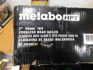 Metabo HPT 18-Gauge 18-Volt Cordless Brad Nailer