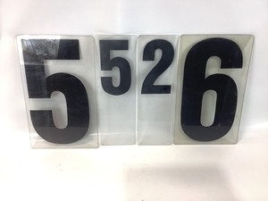 lot H031 image: Gas Station Letters And Numbers
