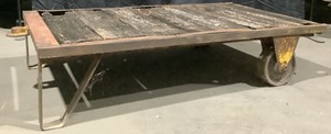 lot H007 image: Antique Warehouse Cart
