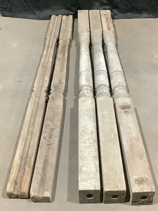 lot H010 image: Porch Posts