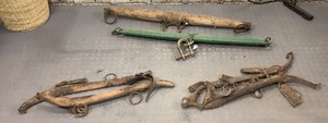 lot H176 image: Antique Horse Yokes