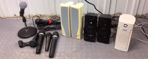 lot F187 image: Speakers and Microphones