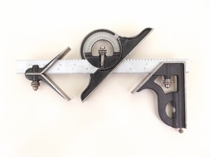 4 Piece Starrett 12 Combination Square