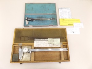 WORKING Mitutoyo 8 Digital and 12 Manual Calipers in Original Boxes