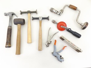 Lot of Vintage Tools Estwing Hammer, Millers Fall Saw Set, etc.