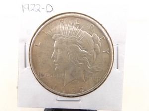 1922-D Silver Peace Dollar