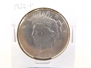 1922-P Silver Peace Dollar