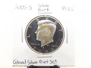 High Grade 2005-S Kennedy 90% Silver Proof Half Dollar