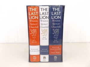 NEW Factory Sealed The Last Lion Winston Spencer Churchill 3 Book Set