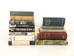 Large Lot of Vintage First Edition, Pop Culture, Medical etc. Books