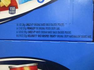 lot 17 image: Snack Variety Packs