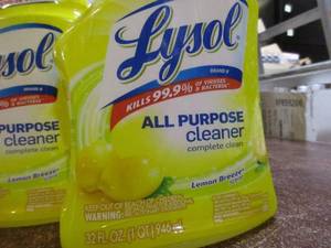 lot 162 image: Lysol Disinfectant Cleaner