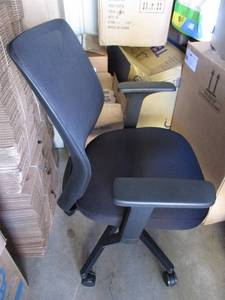 lot 55 image: Mesh Back Task Chair