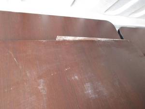 lot 105 image: Melamine Folding Table