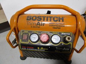 Bostitch air compressor, Trim Air 2...