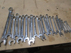Combination wrenches...