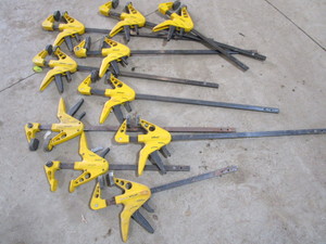 Wolfcraft bar clamps, qty 10...