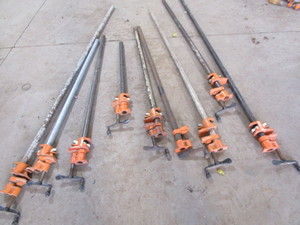 Pony 34 pipe clamps, pipe is 24-...