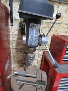 MAT 58 drill press, 34hp motor, ...