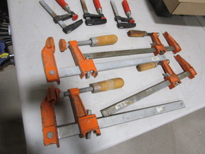 Jorgensen bar clamps...