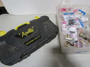 Apollo Pex crimp tool kit & fitting...