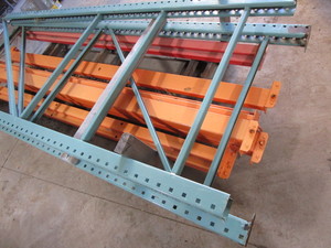 Pallet racking uprights are 3x3 ...
