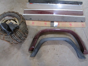 Bug deflectors (5), ATV hand guards...