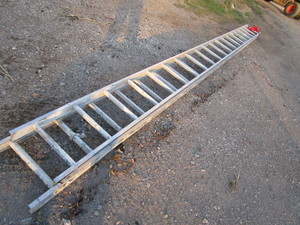 Extension ladder, sections are 40ft...