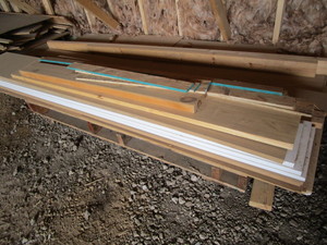 Shelving boards...