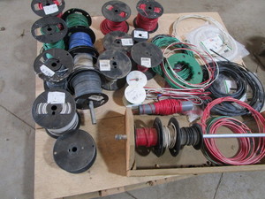 Wire 12 & 14 AWG, spool rack...
