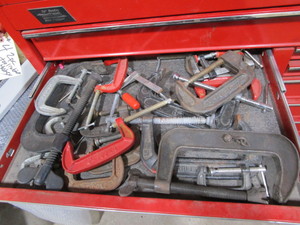 C-clamps two 6, one 8...