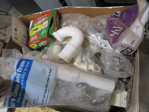Plumbing, mostly new for sinks...