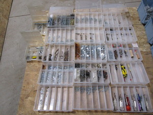 Organizer boxes fourteen with hard...