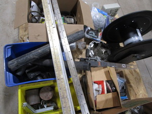 Piano hinges, screen door hardware,...