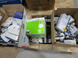 Switches, outlet plates, LED...
