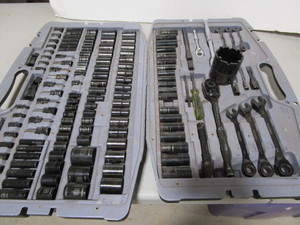 Husky socket set, 38 and 12, me...