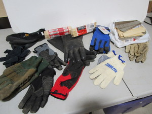 Gloves & shims...