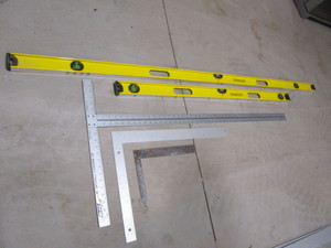Stanley levels - like new - 48 and...
