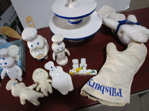 Pillsbury Doughboy collectibles, Po...
