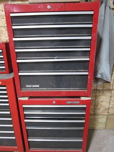 Craftsman stacking tool box, 26.5W...