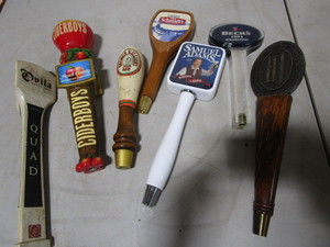 Tap Handles with Schmidt & Becks...