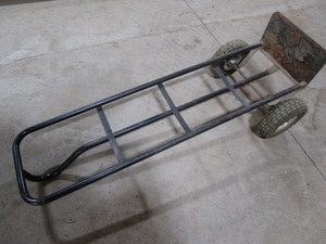 Hand truck, pneumatic tires...